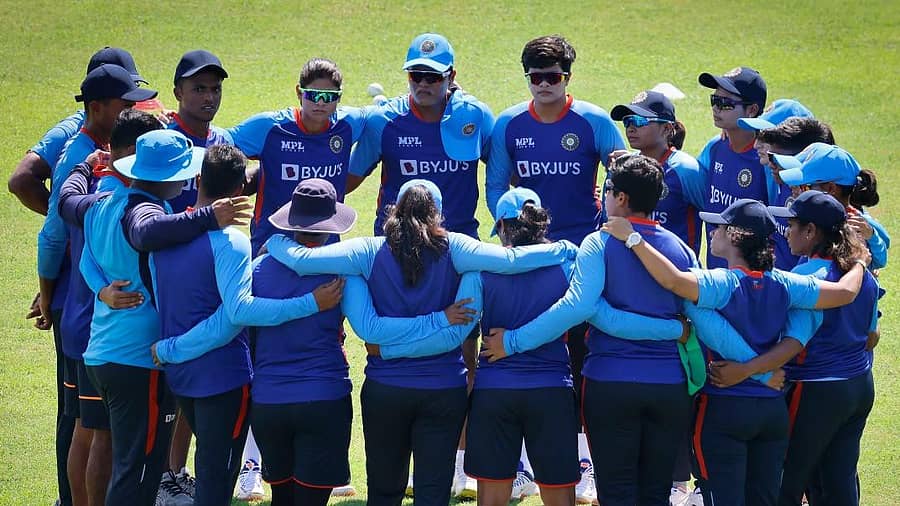 <div class="paragraphs"><p>ಭಾರತ ಮಹಿಳಾ ಕ್ರಿಕೆಟ್ ತಂಡ</p></div>