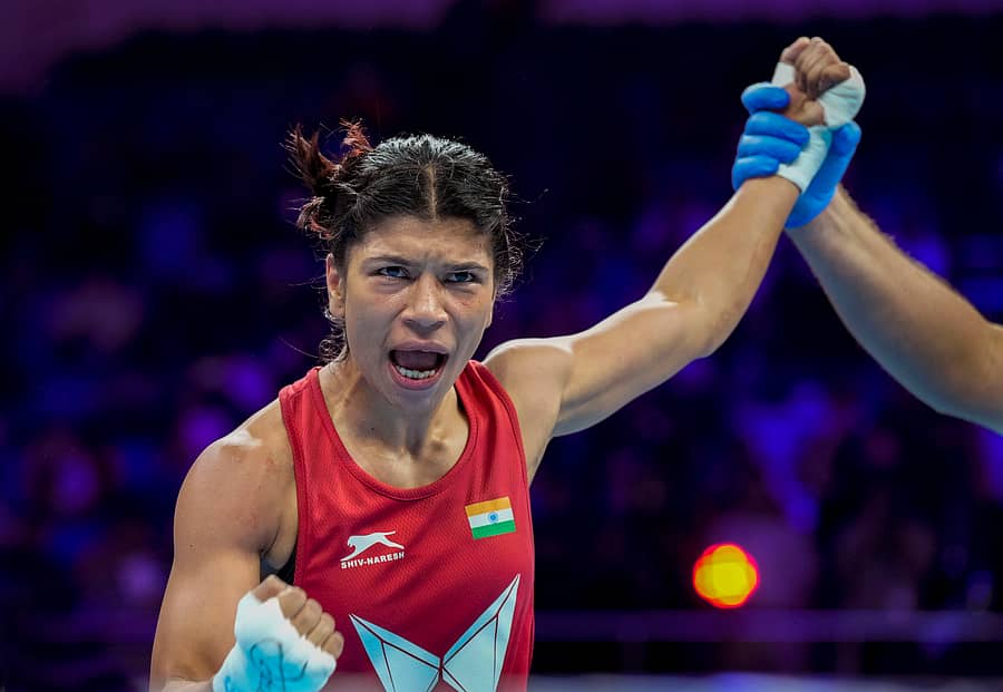 ನಿಖತ್ ಜರೀನ್ –ಪಿಟಿಐ ಚಿತ್ರ