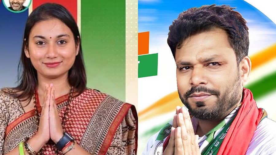 <div class="paragraphs"><p>ಶಾಂಭವಿ ಚೌಧರಿ & ಸನ್ನಿ ಹಜಾರಿ</p></div>