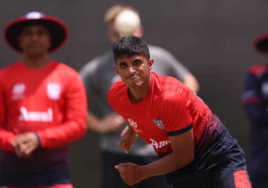 <div class="paragraphs"><p>ಅಮೆರಿಕ ತಂಡದಲ್ಲಿರುವ ಕರ್ನಾಟಕದ ಮೂಡಿಗೆರೆಯ ನಾಸ್ತುಷ್ ಕೆಂಜಿಗೆ&nbsp;</p></div>