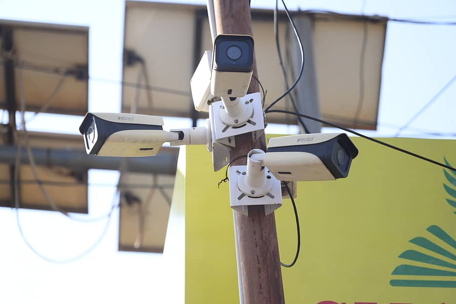 ಬೀದರ್ ನಗರದಲ್ಲಿ ಪೊಲೀಸ್ ಇಲಾಖೆ ಅಳವಡಿಸಿರುವ ಸಿ.ಸಿ ಟಿ.ವಿ ಕ್ಯಾಮೆರಾಗಳು