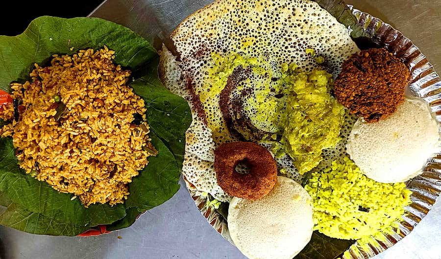 ನಾಣಿ ಹೋಟೆಲ್‌ನಲ್ಲಿ ಸಿದ್ಧವಾಗುವ ಆಹಾರ
