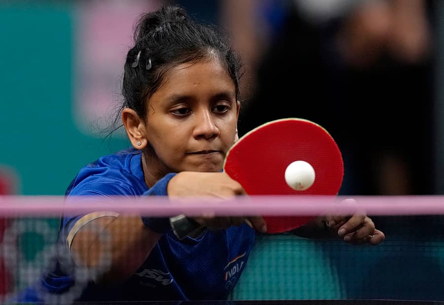 <div class="paragraphs"><p>ಭಾರತದ ಶ್ರೀಜಾ ಅಕುಲಾ </p></div>