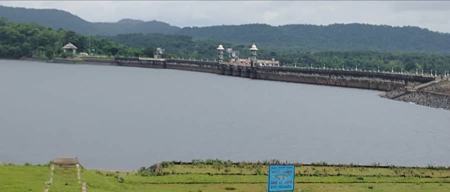 ಕುಶಾಲನಗರ ಸಮೀಪದ ಹಾರಂಗಿ ಜಲಾಶಯದ ವಿಹಂಗಮ ನೋಟ