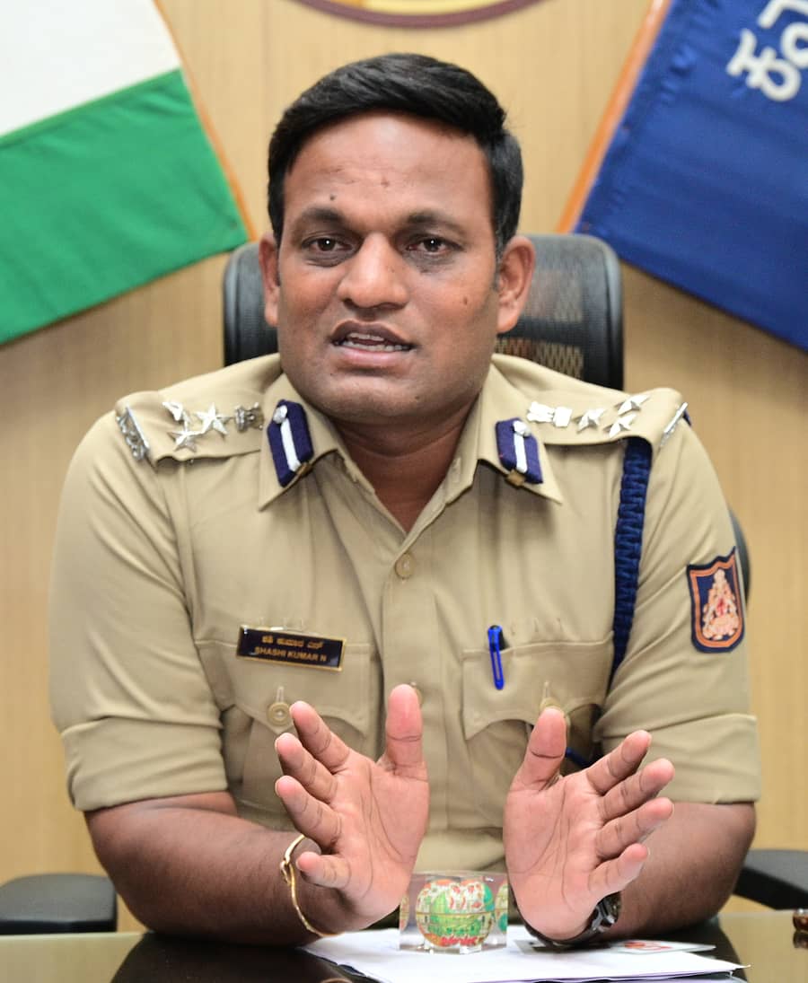 ಪೊಲೀಸ್ ಕಮಿಷನರ್ ಶಶಿಕುಮಾರ್