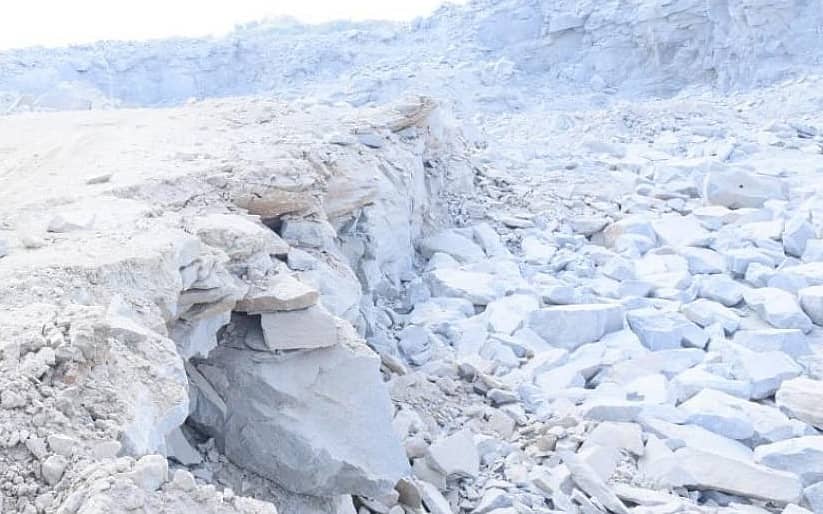 ಚಿಕ್ಕಬಳ್ಳಾಪುರ ತಾಲ್ಲೂಕಿನಲ್ಲಿ ಗಣಿಗಾರಿಕೆ ನಡೆದಿರುವ ಪ್ರದೇಶ