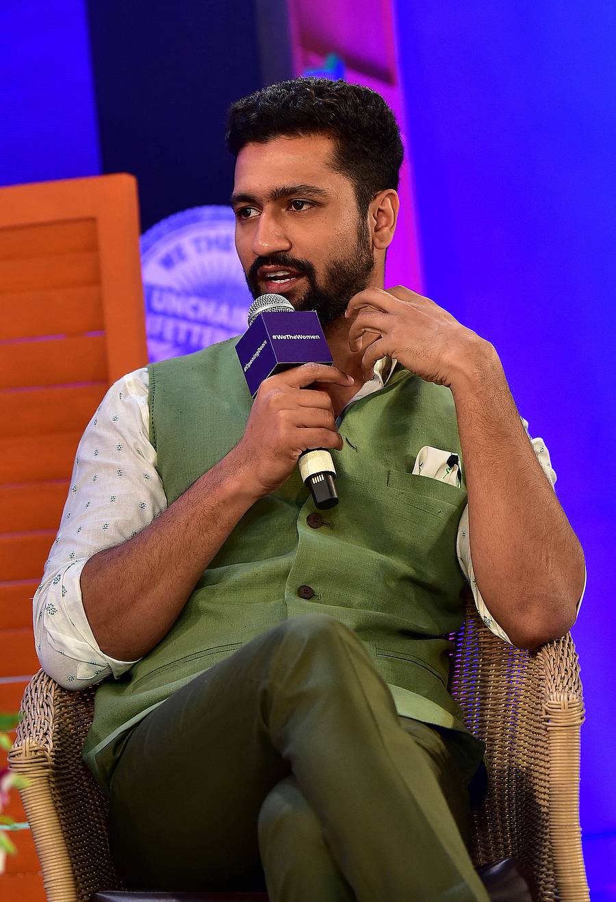 <div class="paragraphs"><p>ನಗರದಲ್ಲಿ ಭಾನುವಾರ 'ಫೇಸ್ಬುಕ್' ಆಯೋಜಿಸಿದ್ದ "ವೀ ದಿ ವುಮೆನ್" ಕಾರ್ಯಕ್ರಮದಲ್ಲಿ ನಟ ವಿಕಿ ಕೌಶಲ್ ಮಾತನಾಡಿದರು </p></div>