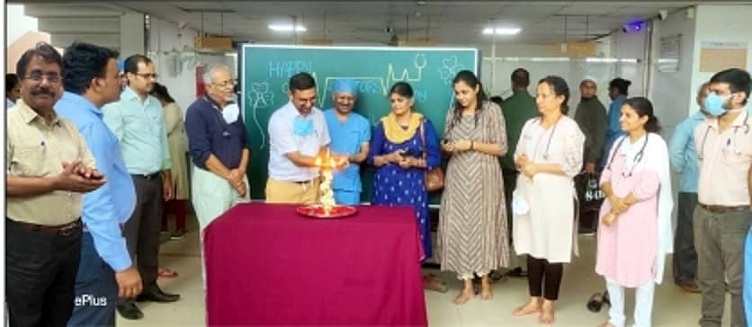 <div class="paragraphs"><p>ಮೈಸೂರಿನ ಸಿಗ್ಮಾ ಆಸ್ಪತ್ರೆಯುಲ್ಲಿ ನಡೆದ ರಾಷ್ಟ್ರೀಯ ವೈದ್ಯ ದಿನಾಚರಣೆಯನ್ನು ಆಸ್ಪತ್ರೆಯ ವ್ಯವಸ್ಥಾಪಕ ನಿರ್ದೇಶಕ ಎಸ್.ಜ್ಞಾನಶಂಕರ್ ಉದ್ಘಾಟಿಸಿದರು. ಡಾ.ಮಾದಪ್, ಡಾ.ರಾಜೇಶ್ವರಿ ಮಾದಪ್ಪ, ಡಾ.ಶ್ರೀದೇವಿ, ಡಾ.ಕೃಷ್ಣಪ್ರಸನ್ನ, ಡಾ.ಅನಿಕೇತ್ ಪ್ರಭಾಕರ್, ಡಾ.ರಾಕೇಶ್ ರಾಜೇ ಅರಸ್, ಡಾ.ನಯನ, ಡಾ.ಕೆ.ಎಸ್.ಸೋಮಣ್ಣ, ಡಾ.ಕನ್ಯಾ ಭಾಗವಹಿಸಿದ್ದರು</p></div>