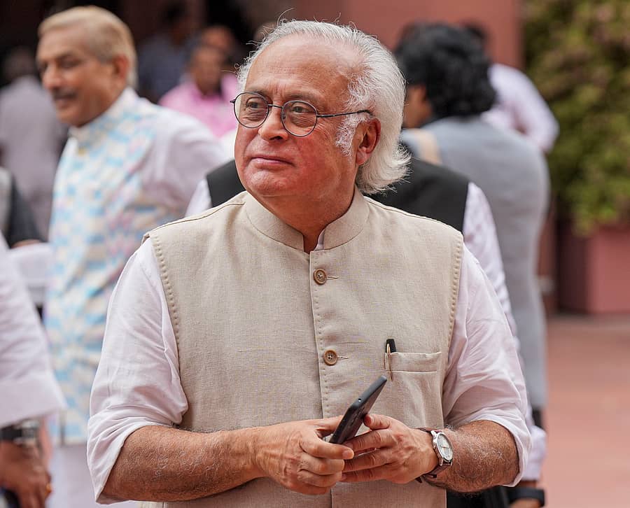 ಜೈರಾಂ ರಮೇಶ್ –ಪಿಟಿಐ ಚಿತ್ರ