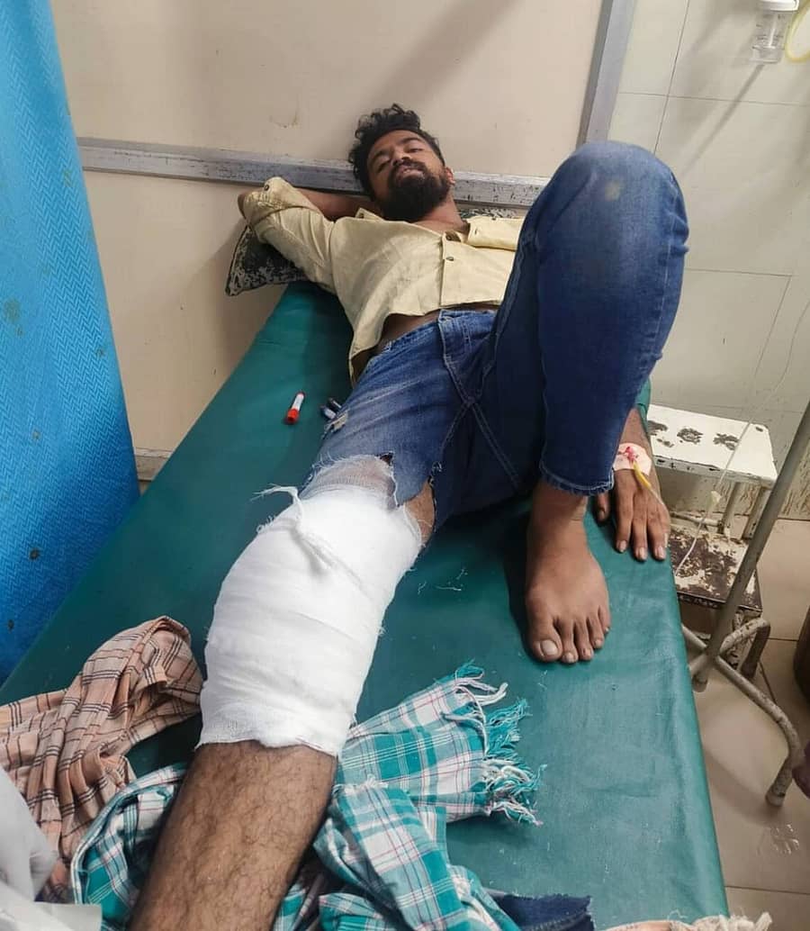 ಆರೋಪಿ ಮುತ್ತುರಾಜ ಕಾಲಿಗೆ ಗುಂಡೇಟು ಬಿದ್ದಿದ್ದು ಆಸ್ಪತ್ರೆಗೆ ದಾಖಲಿಸಲಾಗಿದೆ