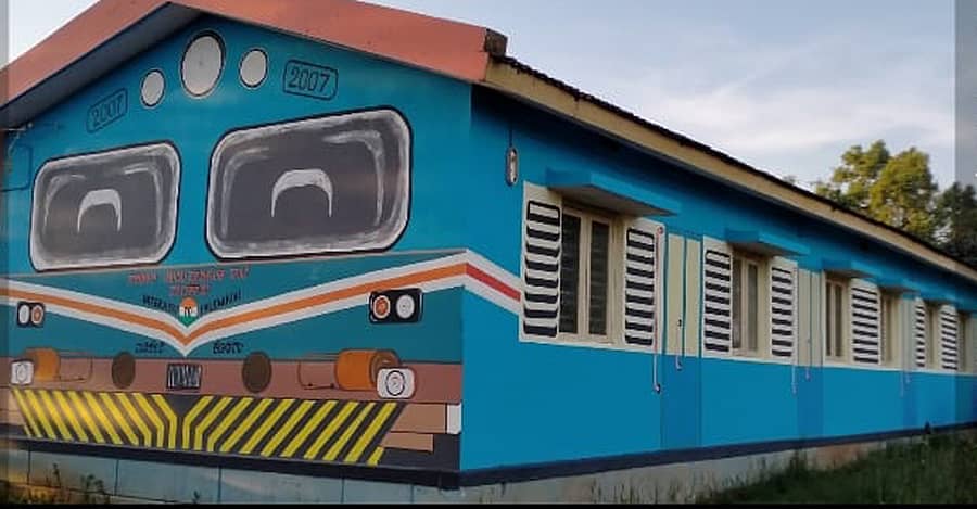 ನಾಪೋಕ್ಲು ಸಮೀಪದ ವಾಟೆಕಾಡು ಸರ್ಕಾರಿ ಹಿರಿಯ ಪ್ರಾಥಮಿಕ ಶಾಲೆಯ ನೋಟ.