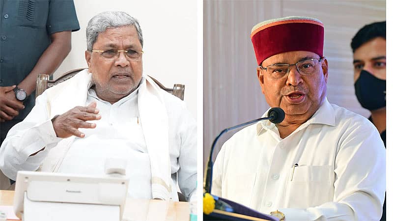 <div class="paragraphs"><p>ಮುಖ್ಯಮಂತ್ರಿ ಸಿದ್ದರಾಮಯ್ಯ, ರಾಜ್ಯಪಾಲ ಥಾವರಚಂದ್ ಗೆಹಲೋತ್</p></div>