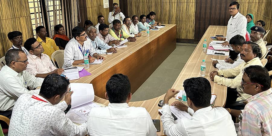 ಬ್ಯಾಡಗಿ ತಹಶೀಲ್ದಾರ್ ಕಚೇರಿ ಸಭಾಂಗಣದಲ್ಲಿ ಬುಧವಾರ ಅಂಗವಿಕಲರ ಕುಂದು ಕೊರತೆ ಸಭೆ ಏರ್ಪಡಿಸಲಾಗಿತ್ತು