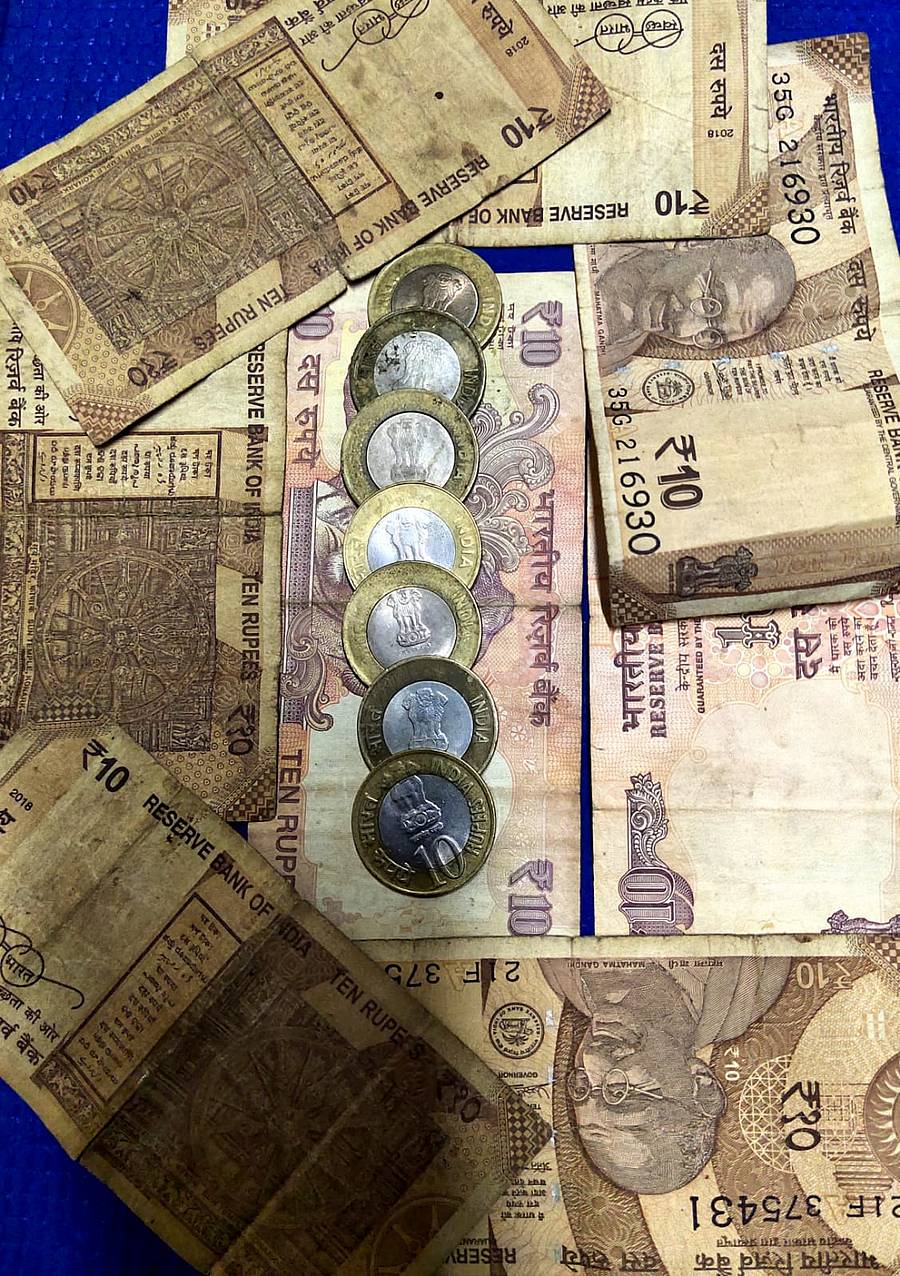 ಮಾಸಿದ, ಹರಿದ ₹ 10 ನೋಟುಗಳು, ಸ್ವೀಕರಿಸದ ₹ 10 ನಾಣ್ಯಗಳು