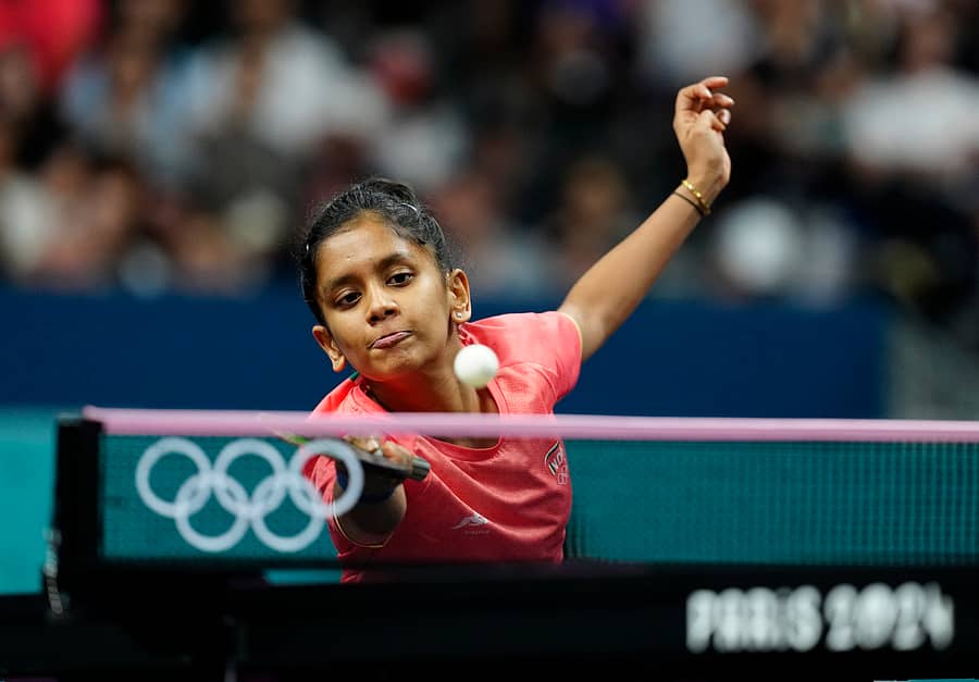 <div class="paragraphs"><p> ಭಾರತದ ಶ್ರೀಜಾ ಅಕುಲಾ –</p></div>