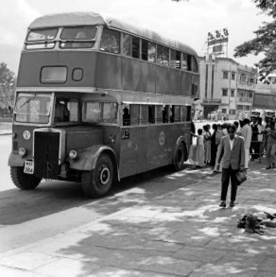 <div class="paragraphs"><p>70ರ ದಶಕದಲ್ಲಿ ಬೆಂಗಳೂರಿನಲ್ಲಿದ್ದ ಡಬಲ್ ಡೆಕರ್ ಬಸ್</p></div>