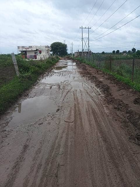 ವಡಗೇರಾ ತಾಲ್ಲೂಕಿನ ಕುರಿಹಾಳ ಗ್ರಾಮದ ರಸ್ತೆ ಕೆಸರು ಗದ್ದೆಯಾಗಿ ಮಾರ್ಪಟ್ಟಿರುವುದು 