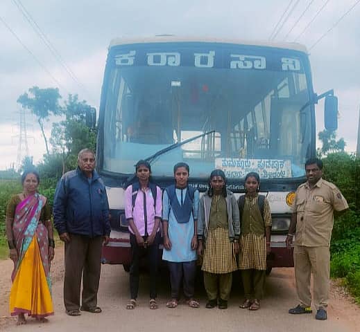 ಬಿಸಾಡಿಹಳ್ಳಿ ಗೊಲ್ಲರಹಟ್ಟಿಗೆ ಬಂದ ಸರ್ಕಾರಿ ಬಸ್