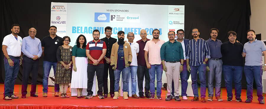 ಬೆಳಗಾವಿಯಲ್ಲಿ ಭಾನುವಾರ ನಡೆದ ‘ಬೆಳಗಾವಿ ಟೆಕ್ ಮೀಟ್–2024’ರಲ್ಲಿ ಉದ್ಯಮಿಗಳು, ತಂತ್ರಜ್ಞರು, ಸ್ಟಾರ್ಟಪ್ ಆಸಕ್ತರು ಪಾಲ್ಗೊಂಡಿದ್ದರು