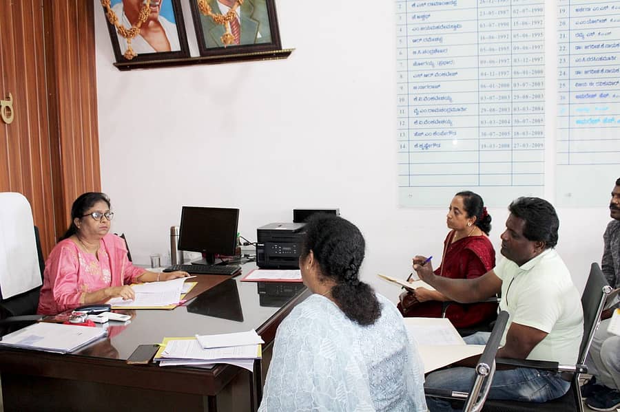 ದೇವನಹಳ್ಳಿಯ ಜಿಲ್ಲಾಡಳಿತ ಭವನದಲ್ಲಿ ದಸರಾ ಕ್ರೀಡಾಕೂಟ ಪೂರ್ವಭಾವಿ ಸಭೆ ನಡೆಯಿತು