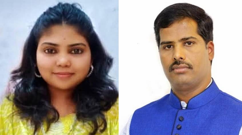 <div class="paragraphs"><p>ಉಪನೋಂದಣಾಧಿಕಾರಿ ಜಿ.ಮಂಜುದರ್ಶಿನಿ ಮತ್ತು ಜಿಲ್ಲಾಧಿಕಾರಿ ಕುಮಾರ</p></div>