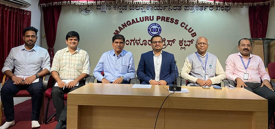 ಸುದ್ದಿಗೋಷ್ಠಿಯಲ್ಲಿ ಎಸ್.ಎಸ್. ಇಂಜಗನೇರಿ ಮಾಹಿತಿ ನೀಡಿದರು