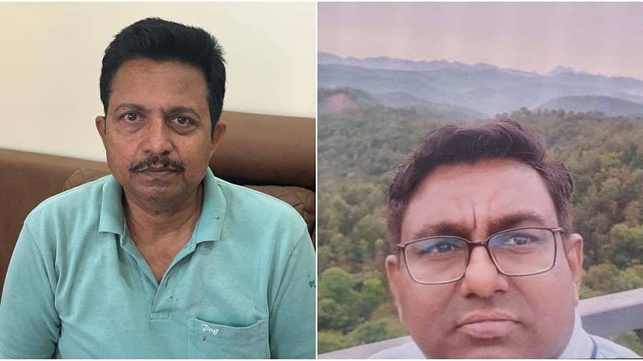 <div class="paragraphs"><p>ಸಚಿನ್ ಮಂಡೇದ,&nbsp;ನಿರಂಜನ ಪಾಟೀಲ</p></div>