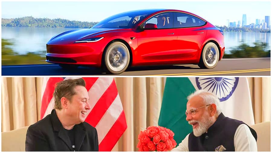 <div class="paragraphs"><p>ಭಾರತದ ರಸ್ತೆಗಿಳಿಯಲು Tesla ಕಾರುಗಳು ರೆಡಿ: ಶೋರೂಂಗಳಿಗೆ ನೇಮಕಾತಿ ಆರಂಭ</p></div>