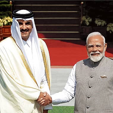 <div class="paragraphs"><p>ಭಾರತ–ಕತಾರ್ ದ್ವಿಪಕ್ಷೀಯ ಸಂಬಂಧ ಇನ್ನಷ್ಟು ವಿಸ್ತರಣೆ</p></div>