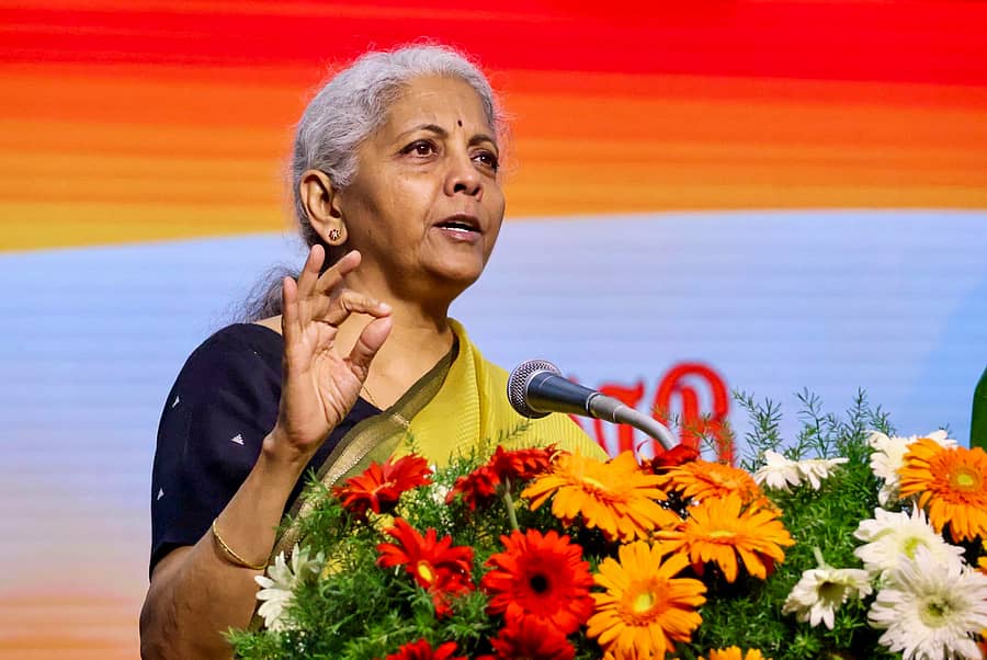 ನಿರ್ಮಲಾ ಸೀತಾರಾಮನ್ –ಪಿಟಿಐ ಚಿತ್ರ