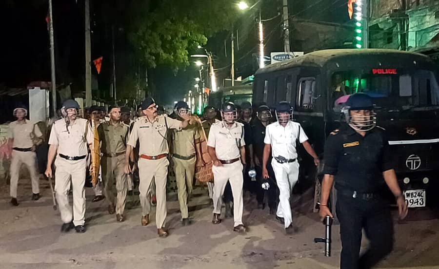 <div class="paragraphs"><p>ಪಶ್ಚಿಮ ಬಂಗಾಳದಲ್ಲಿ ಬಿಗಿ ಭದ್ರತೆ</p></div>