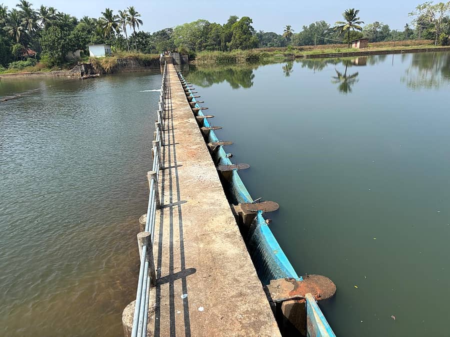 ಶಾಂಭವಿ ನದಿಯ ಅಣೆಕಟ್ಟೆ