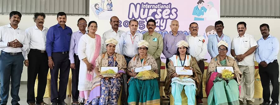 ಅಂತರರಾಷ್ಟ್ರೀಯ ದಾದಿಯರ ದಿನಾಚರಣೆ ಕಾರ್ಯಕ್ರಮದಲ್ಲಿ ದಾದಿಯರನ್ನು ಸನ್ಮಾನಿಸಲಾಯಿತು