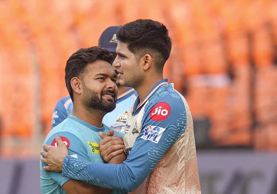 <div class="paragraphs"><p>ರಿಷಭ್ ಪಂತ್, ಶುಭಮನ್ ಗಿಲ್</p></div>