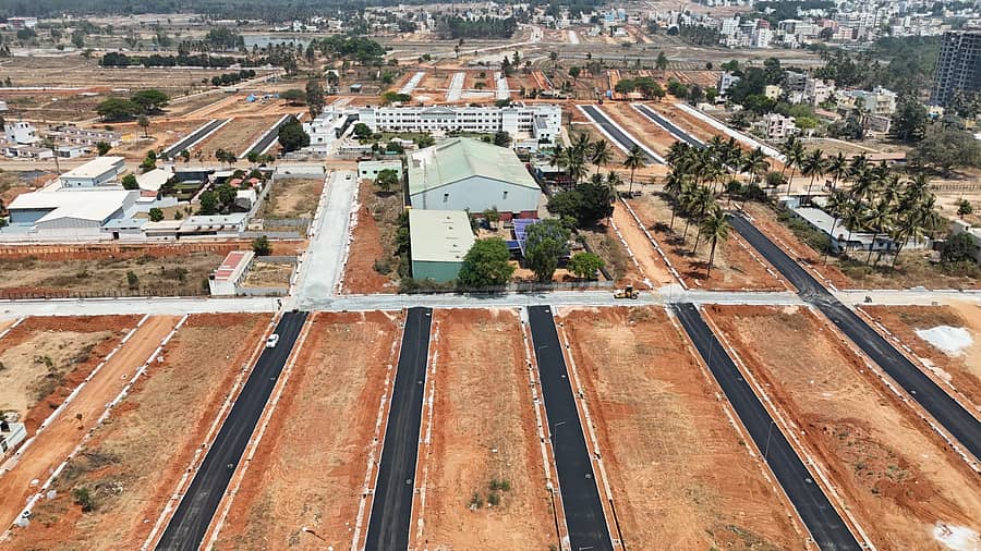 ಬಿಡಿಎ ನಿರ್ಮಿಸುತ್ತಿರುವ ಶಿವರಾಮ ಕಾರಂತ ಬಡಾವಣೆ. 
