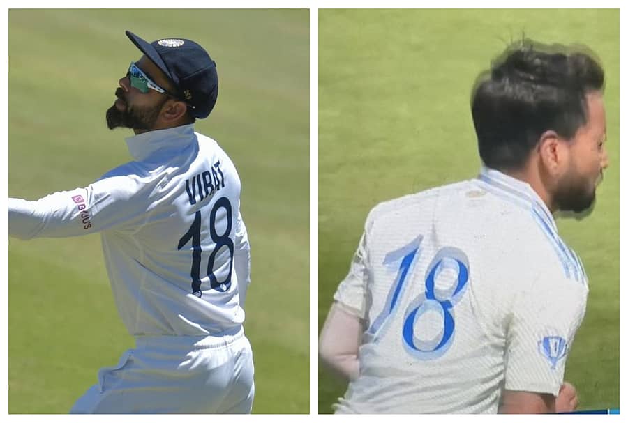 <div class="paragraphs"><p>ವಿರಾಟ್ ಕೊಹ್ಲಿ, ಮುಕೇಶ್ ಕುಮಾರ್</p></div>