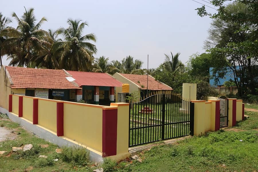 ಕುಣಿಗಲ್ ತಾಲ್ಲೂಕು ಕೊಡಗಿಹಳ್ಳಿ ಸರ್ಕಾರಿ ಶಾಲೆ ಆವರಣಗೋಡೆ 