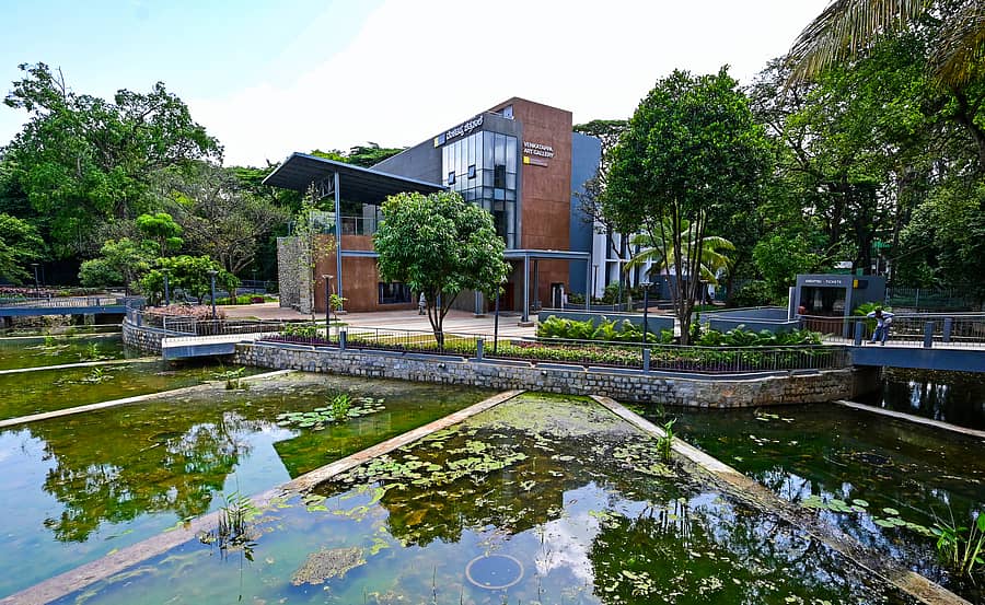 ನವೀಕರಣಗೊಂಡ ವೆಂಕಟಪ್ಪ ಚಿತ್ರಶಾಲೆಯ ಹೊರನೋಟ
ಪ್ರಜಾವಾಣಿ ಚಿತ್ರ/ರಂಜು ಪಿ.