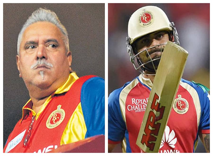 <div class="paragraphs"><p>ವಿಜಯ್ ಮಲ್ಯ, ವಿರಾಟ್ ಕೊಹ್ಲಿ</p></div>