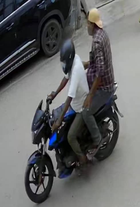 ಸಿಸಿ ಕ್ಯಾಮೆರಾದಲ್ಲಿ ಸೆರೆಯಾಗಿರುವ ದೃಶ್ಯ.