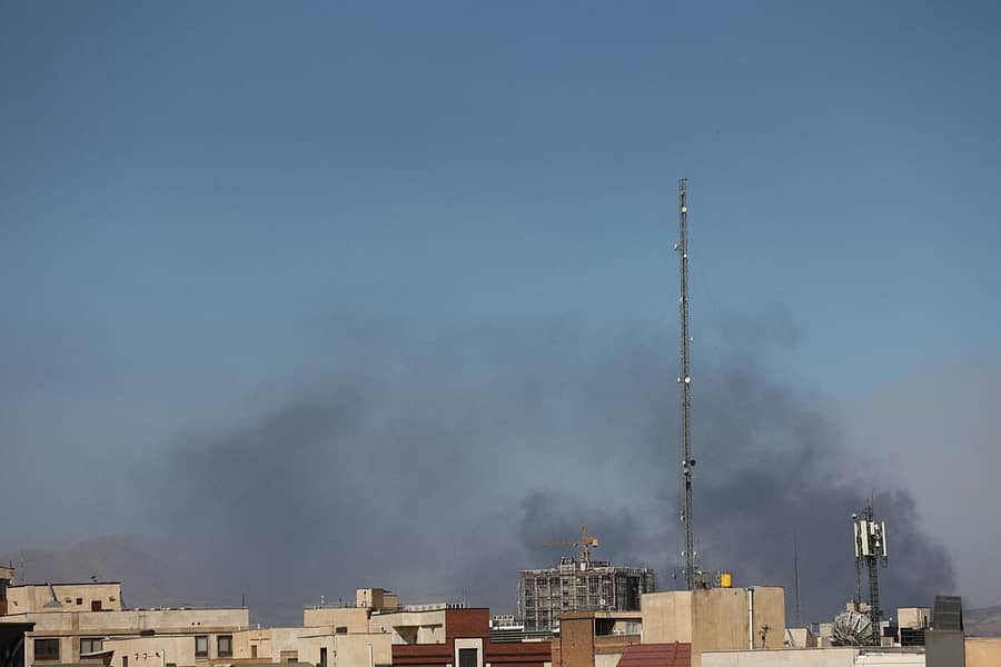 <div class="paragraphs"><p>ಟೆಹರಾನ್ ಮೇಲೆ ನಡೆದ ದಾಳಿ</p></div>