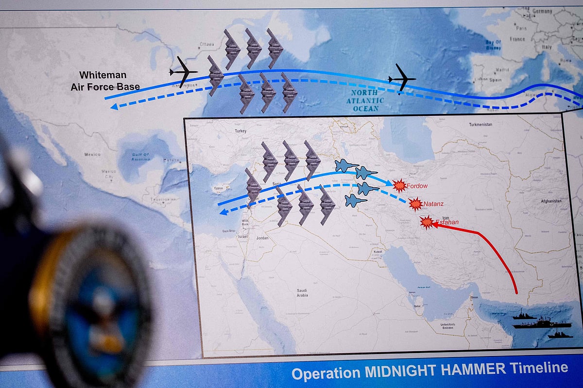 US Iran Strike: ಇರಾನ್‌ನ ಪರಮಾಣು ಘಟಕಗಳ ಮೇಲೆ ಅಮೆರಿಕದ ಭೀಕರ ದಾಳಿ