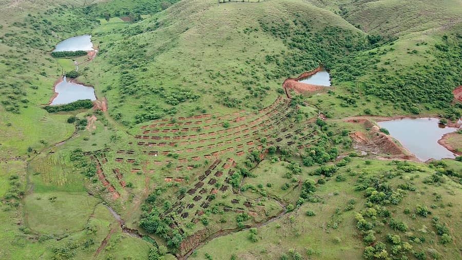ಬೆಟ್ಟಗುಡ್ಡಗಳಲ್ಲಿ ಕಟ್ಟಿದ ಚೆಕ್ಡ್ಯಾಂ