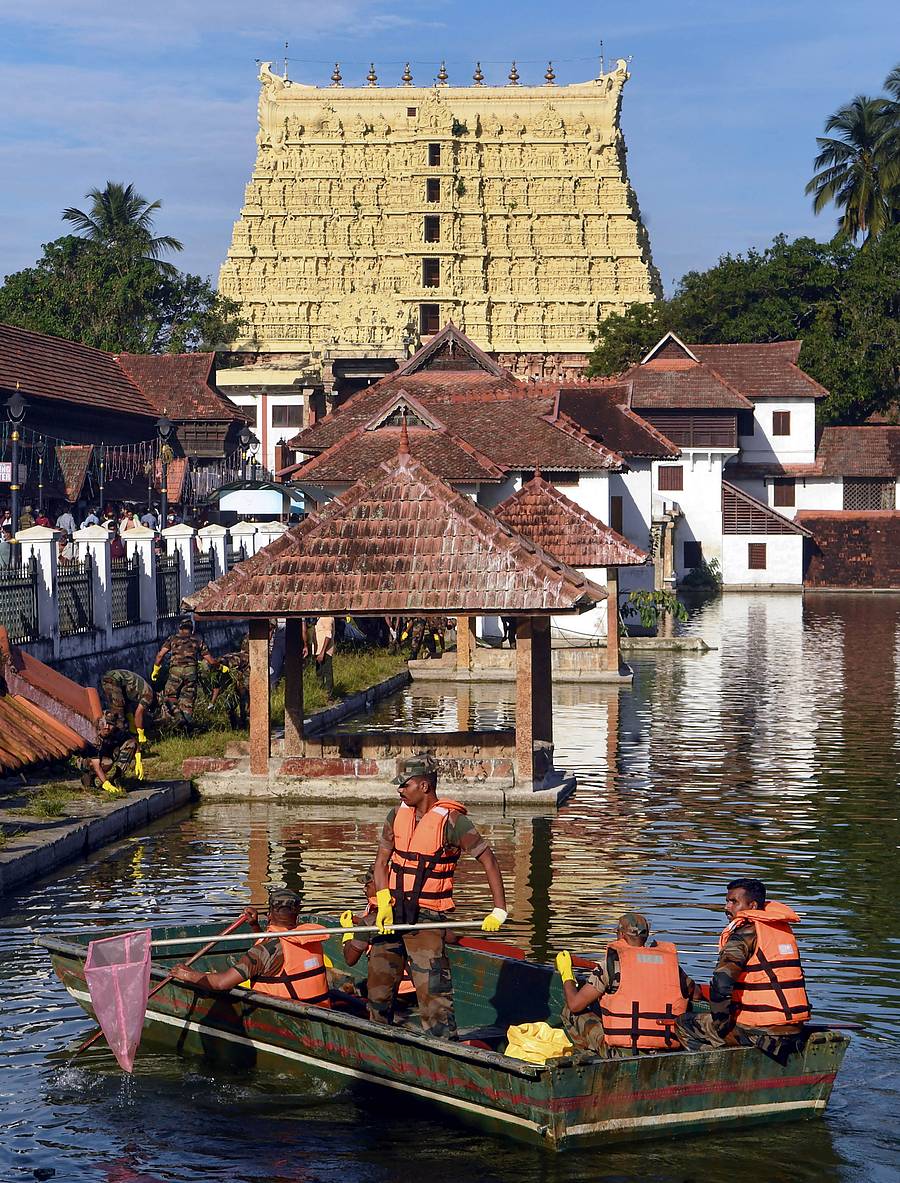 ಶ್ರೀ ಅನಂತಪದ್ಮನಾಭಸ್ವಾಮಿ ದೇವಾಲಯ – ಪಿಟಿಐ ಚಿತ್ರ