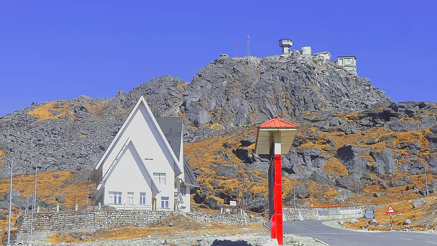 ಭಾರತ ಮತ್ತು ಚೀನಾ ಗಡಿಯಲ್ಲಿರುವ ನಾಥು ಲಾ ಪ್ರದೇಶ