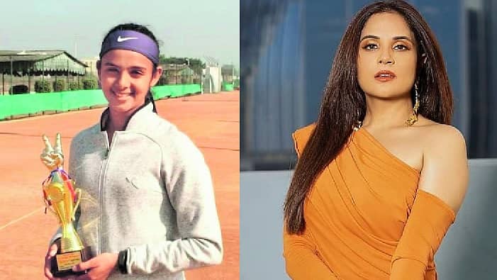 <div class="paragraphs"><p>ಟೆನಿಸ್ ಆಟಗಾರ್ತಿ ರಾಧಿಕಾ ಯಾದವ್ ಮತ್ತು ಬಾಲಿವುಡ್ ನಟಿ ರಿಚಾ ಚಡ್ಡಾ</p></div>