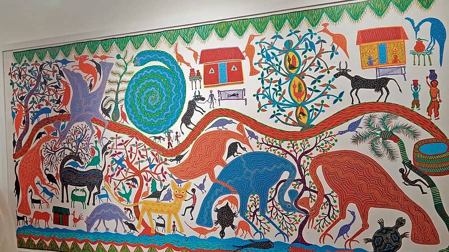 ಭೂರಿ ಬಾಯಿ ಕಲಾಕೃತಿ