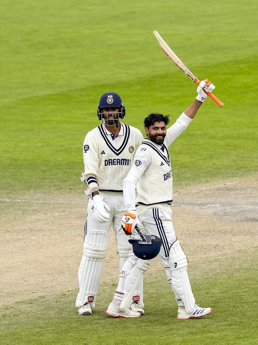 <div class="paragraphs"><p>ವಾಷಿಂಗ್ಟನ್ ಸುಂದರ್ ಹಾಗೂ ರವೀಂದ್ರ ಜಡೇಜಾ</p></div>