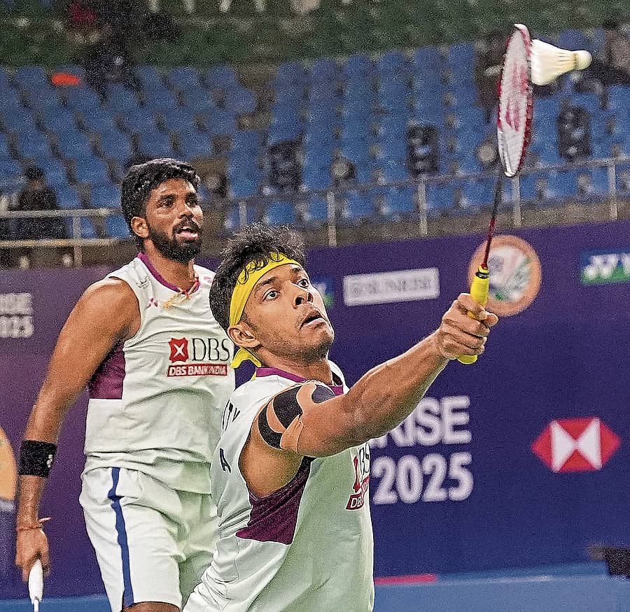 ಭಾರತದ ಸಾತ್ವಿಕ್‌ ಸಾಯಿರಾಜ್‌ ರಣಕಿರೆಡ್ಡಿ ಹಾಗೂ ಚಿರಾಗ್‌ ಶೆಟ್ಟಿ ಜೋಡಿ