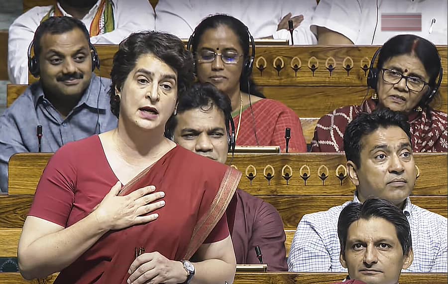 <div class="paragraphs"><p> ಪ್ರಿಯಾಂಕಾ ಗಾಂಧಿ ವಾದ್ರಾ</p></div>